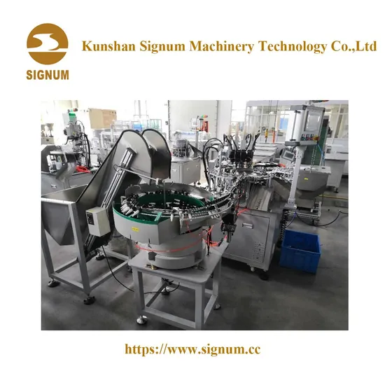 Automatic Lotion Pump Mist Sprayer Assembly Machine 