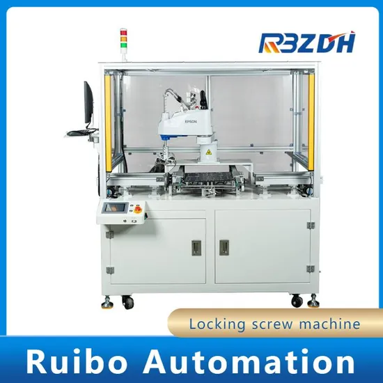 Ruibo Automatic Locking/Fixing Screw/Screwdriver Machine for Fastener Assembly 
