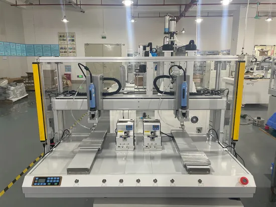 Screw Feeder Screwing Tool Automatic Screwing Device Nut Assembly Table, Bolt Assembly, Fastener Assembly Machine for Manufacturing Solutions 