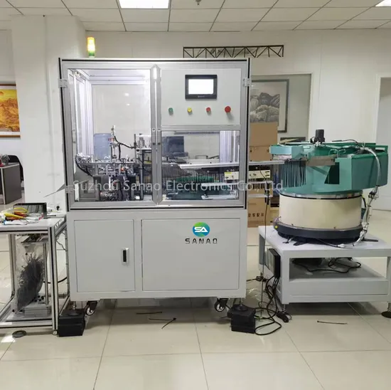 with Vibratory Bowl Feeder Car Fastener Nylon Hose Tie Automatic Assembly Machine 