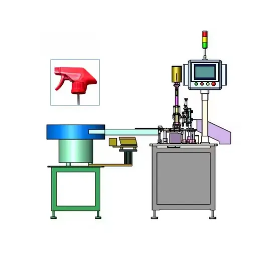 Factory New Arrival Automatic Trigger Pump Assembly Machine Plastic Sprayer Machine 
