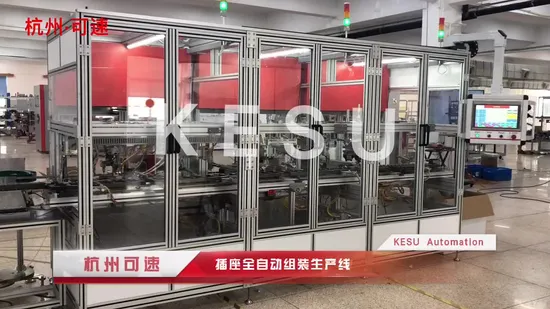 Customized Socket Automatic Production Machine Socket Assembly and Testing Line 